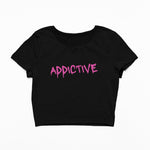 Addictive Crop Top | Warning: Approach With Caution - Threadster World