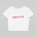 Addictive Crop Top | Warning: Approach With Caution - Threadster World