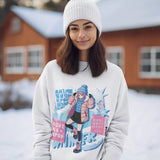 Anime Aesthetic Women's Winter Sweatshirt - Cozy & Cool - Threadster World