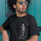 Bake's Ready Men's Tee - Rock Your Style with Skeleton Vibes - Threadster World