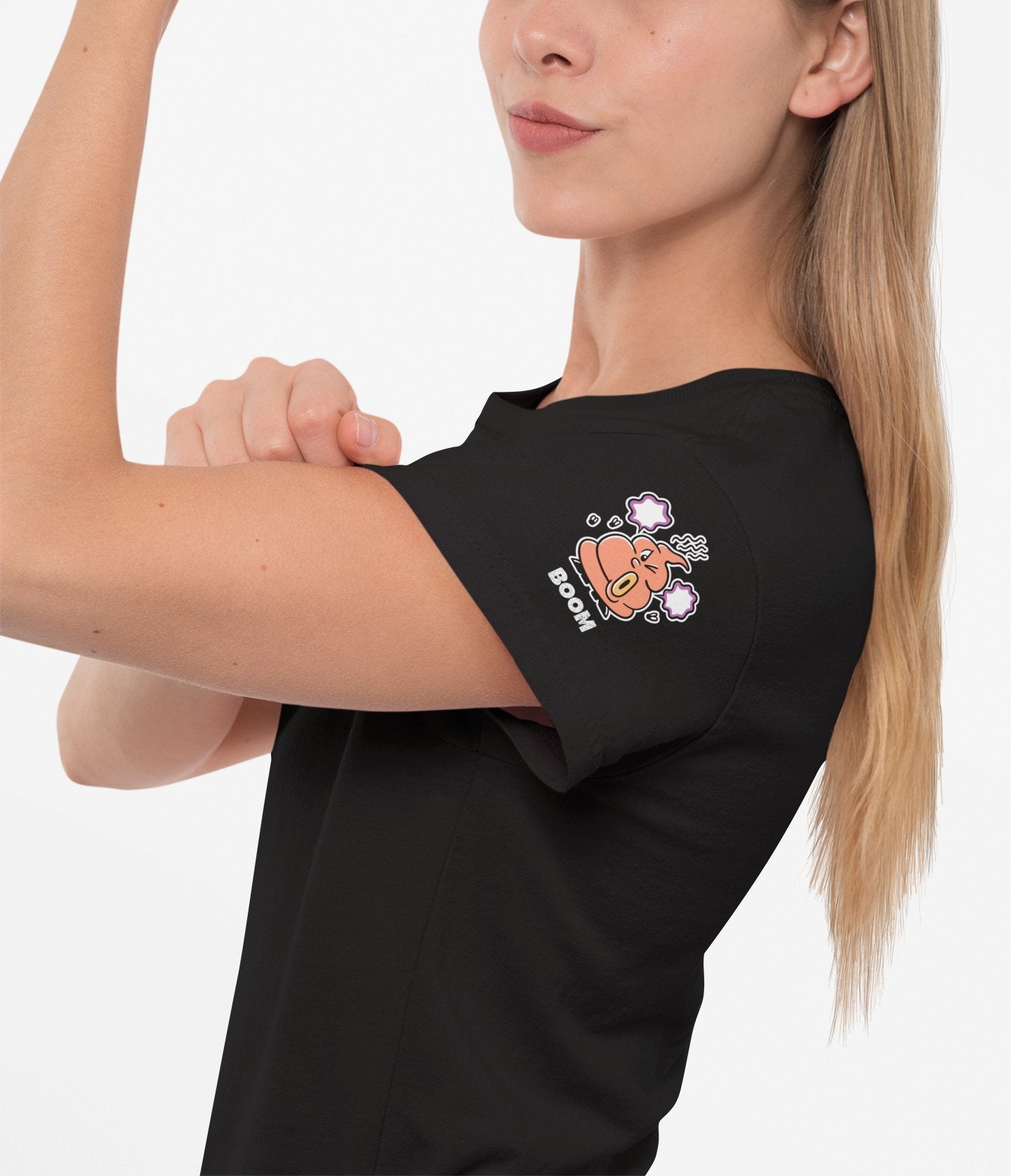 Boom Women’s Tee – Fun & Trendy Poopy Design - Threadster World