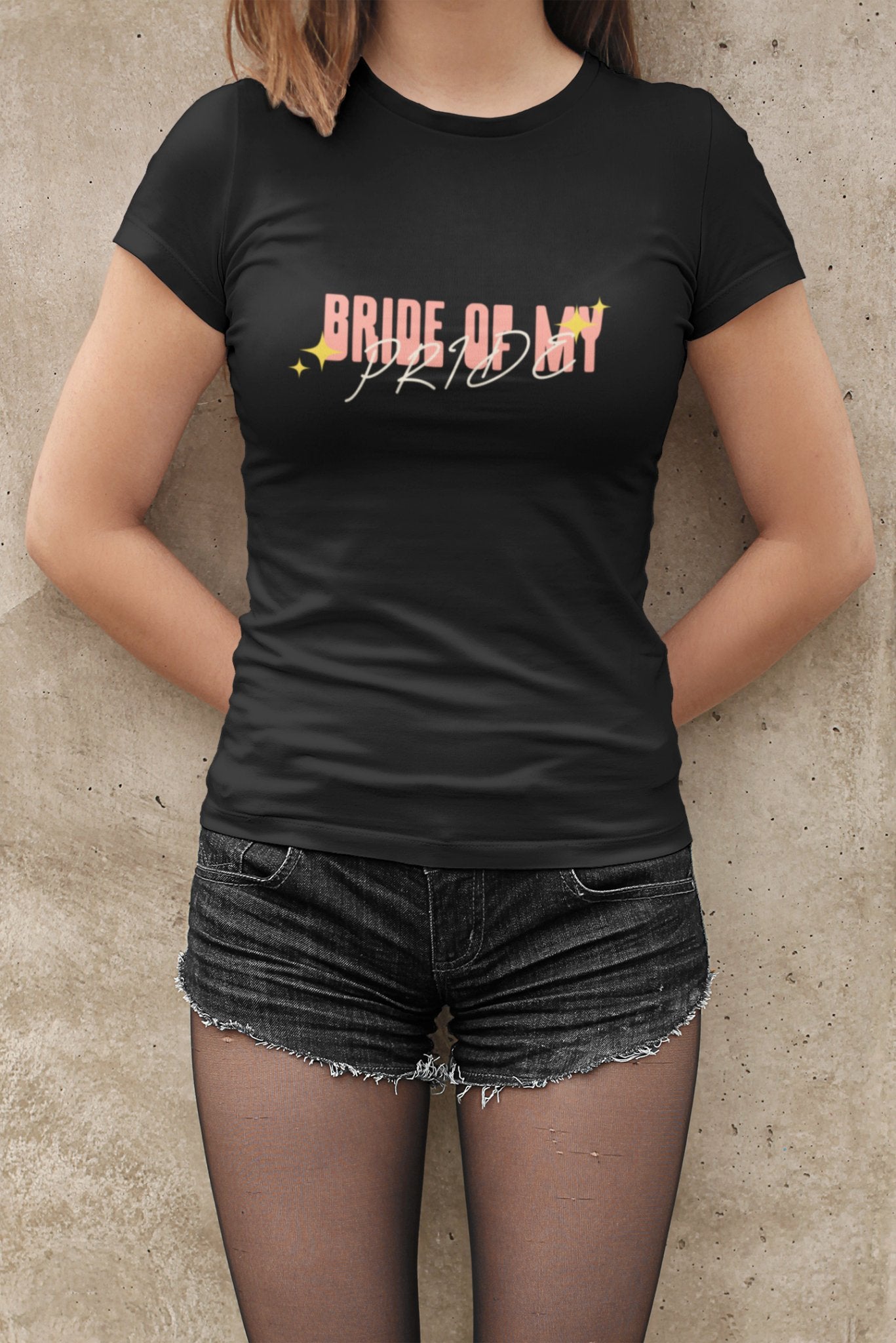 Bride Of My Pride Women’s Tee – Trendy & Empowering Casual Wear - Threadster World