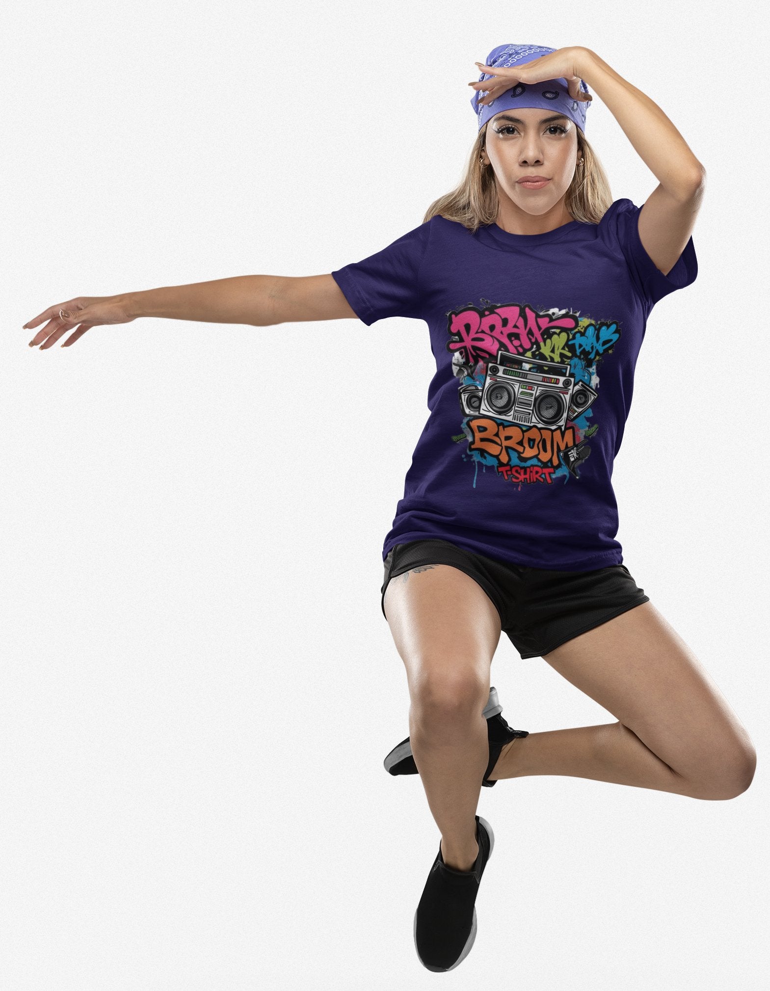 Broom T-shirt – Sweep the Competition with Style | Underground Hip - Hop Exclusive - Threadster World