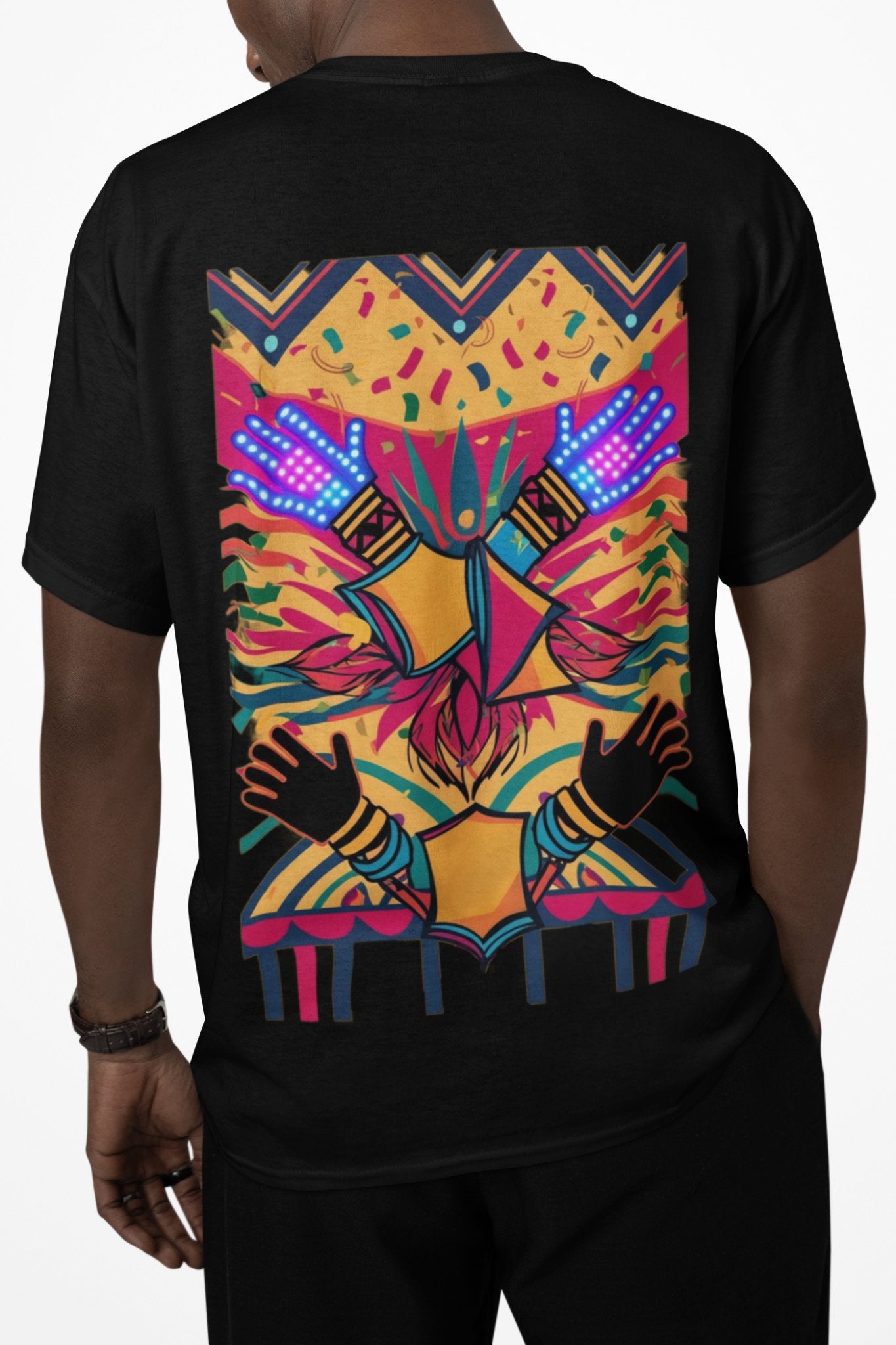 Dance Ritual Bohemian Tee – Unlock the Psytrance & Techno Vibe | Hypnotic Festival Wear - Threadster World