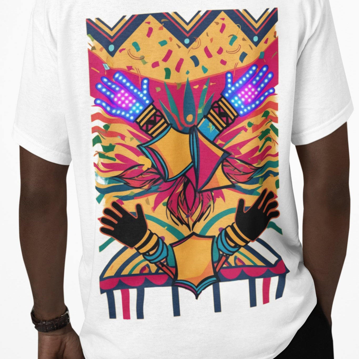 Dance Ritual Bohemian Tee – Unlock the Psytrance & Techno Vibe | Hypnotic Festival Wear - Threadster World