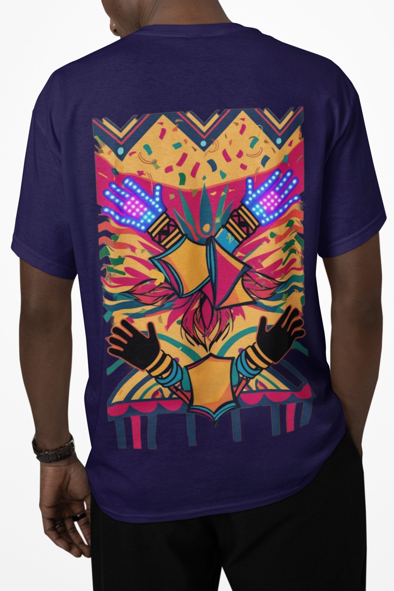 Dance Ritual Bohemian Tee – Unlock the Psytrance & Techno Vibe | Hypnotic Festival Wear - Threadster World