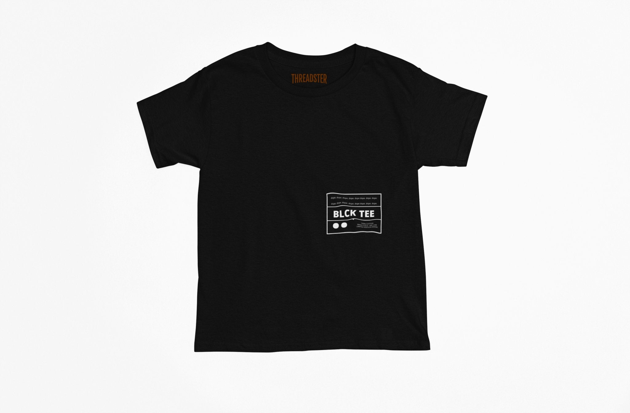 Dope Blck Tee – Urban Label Design - Threadster World