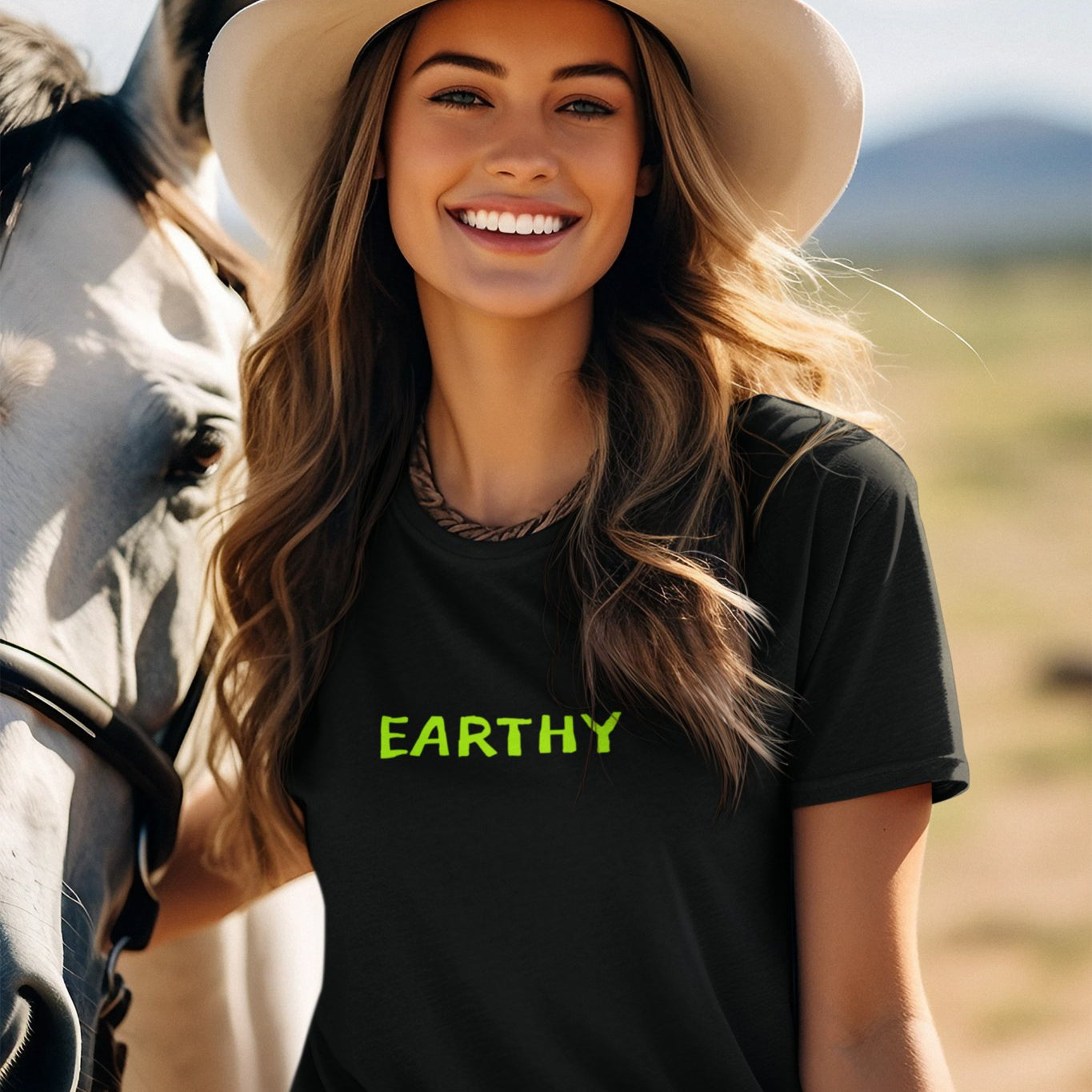 Earthy Women's Tee - Embrace Natural Beauty - Threadster World