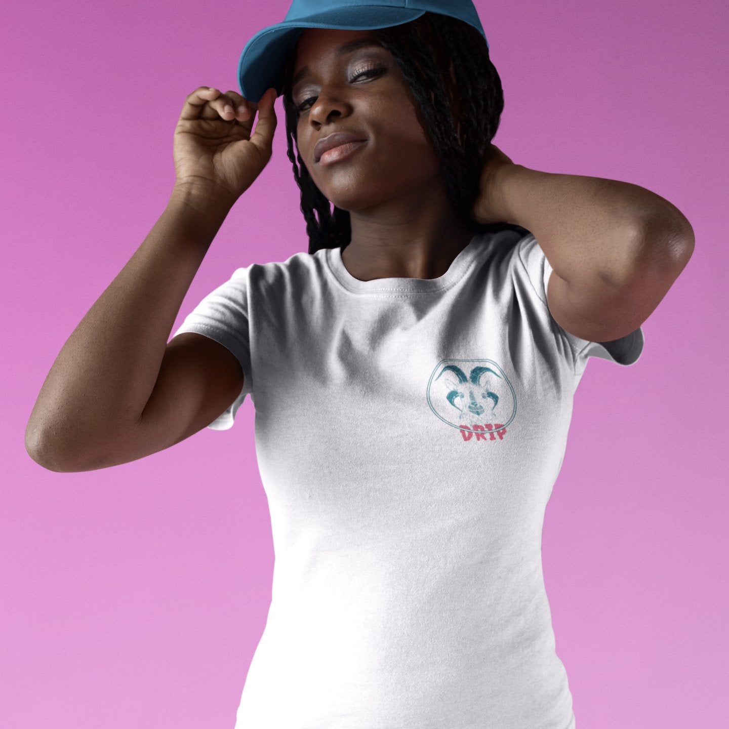 GOAT Drip Women's Regular Tee - Elevate Your Style to Legendary Status - Threadster World