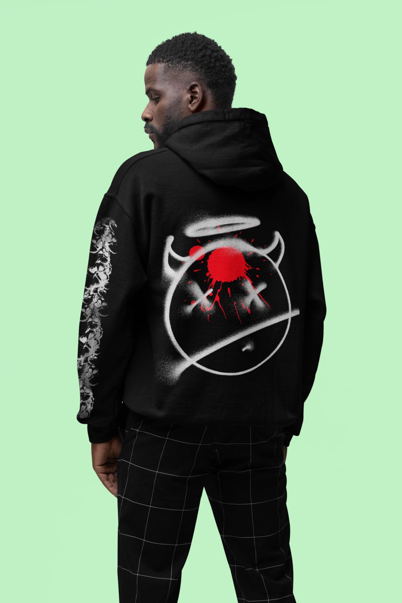 Homicide Hoodie: Urban Rage Elegance - Threadster World