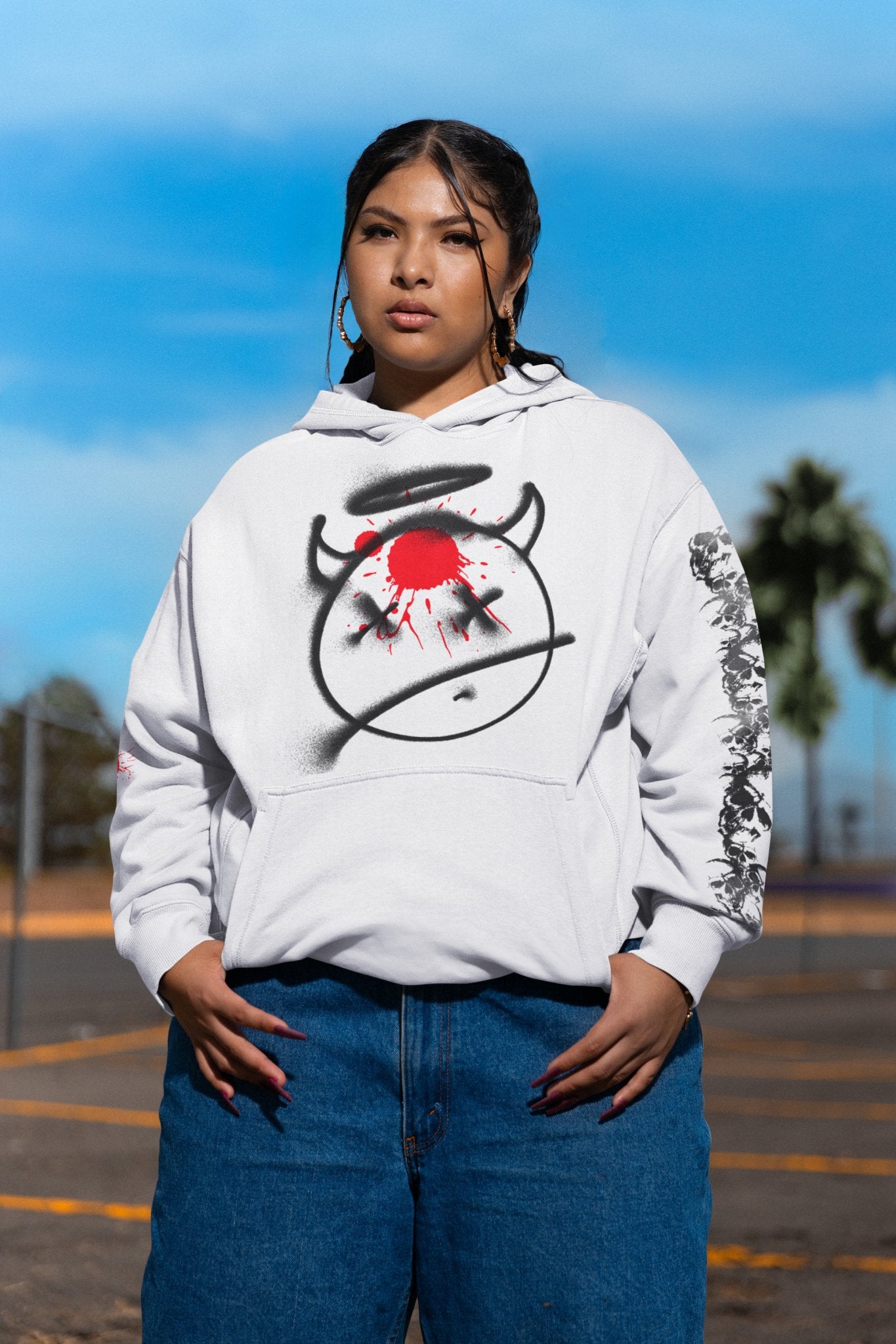 Homicide Hoodie: Urban Rage Elegance - Threadster World