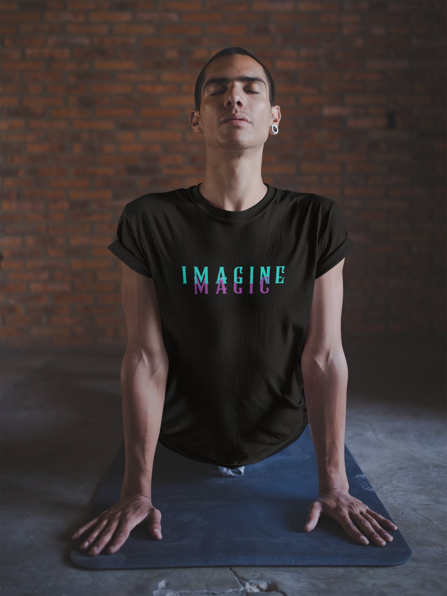 Imagine Magic Men's Tee - Channel Your Inner Soul with Enchanting Vibe - Threadster World