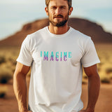 Imagine Magic Men's Tee - Channel Your Inner Soul with Enchanting Vibe - Threadster World