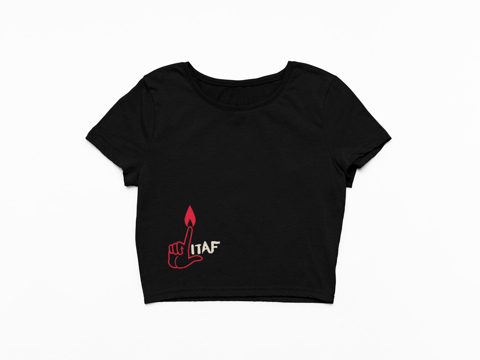 LITAF Crop Top: Let Your Style Soar - Threadster World