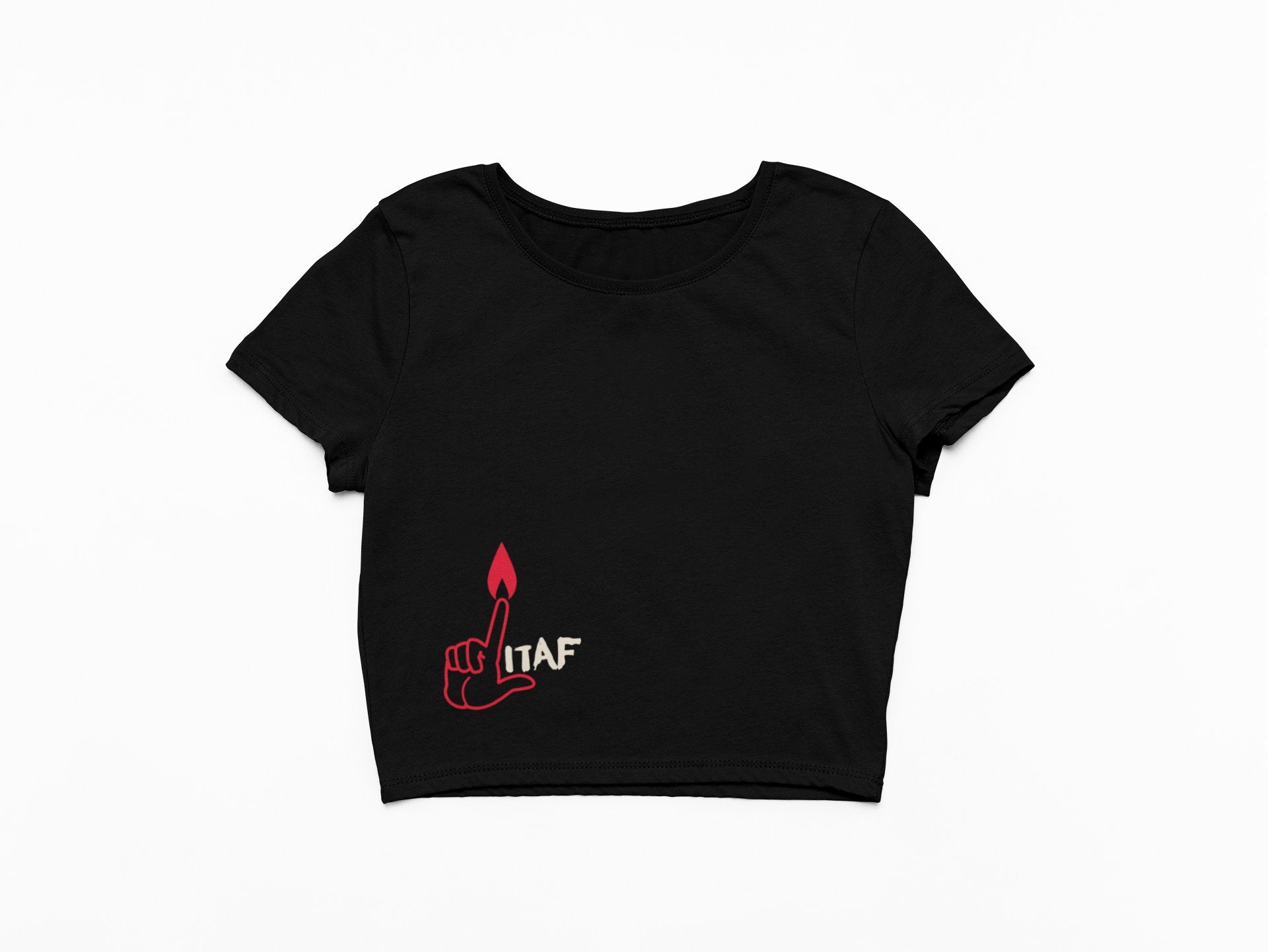 LITAF Crop Top: Let Your Style Soar - Threadster World