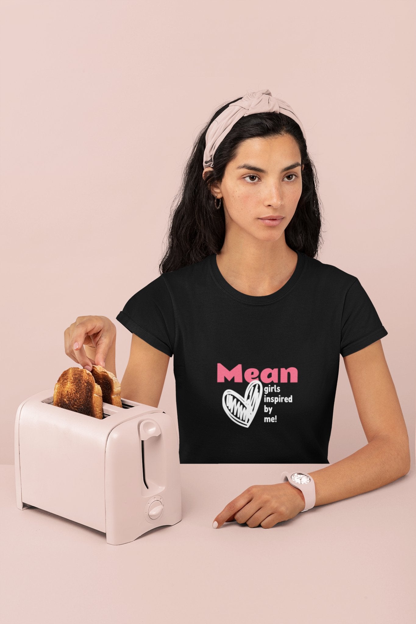 Mean Girls Inspired By Me - Bold Attitude Women’s Tee - Threadster World