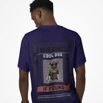 Missing Cool Dog Men’s Tee - Funny Hip - Hop Streetwear Graphic | Urban Style - Threadster World