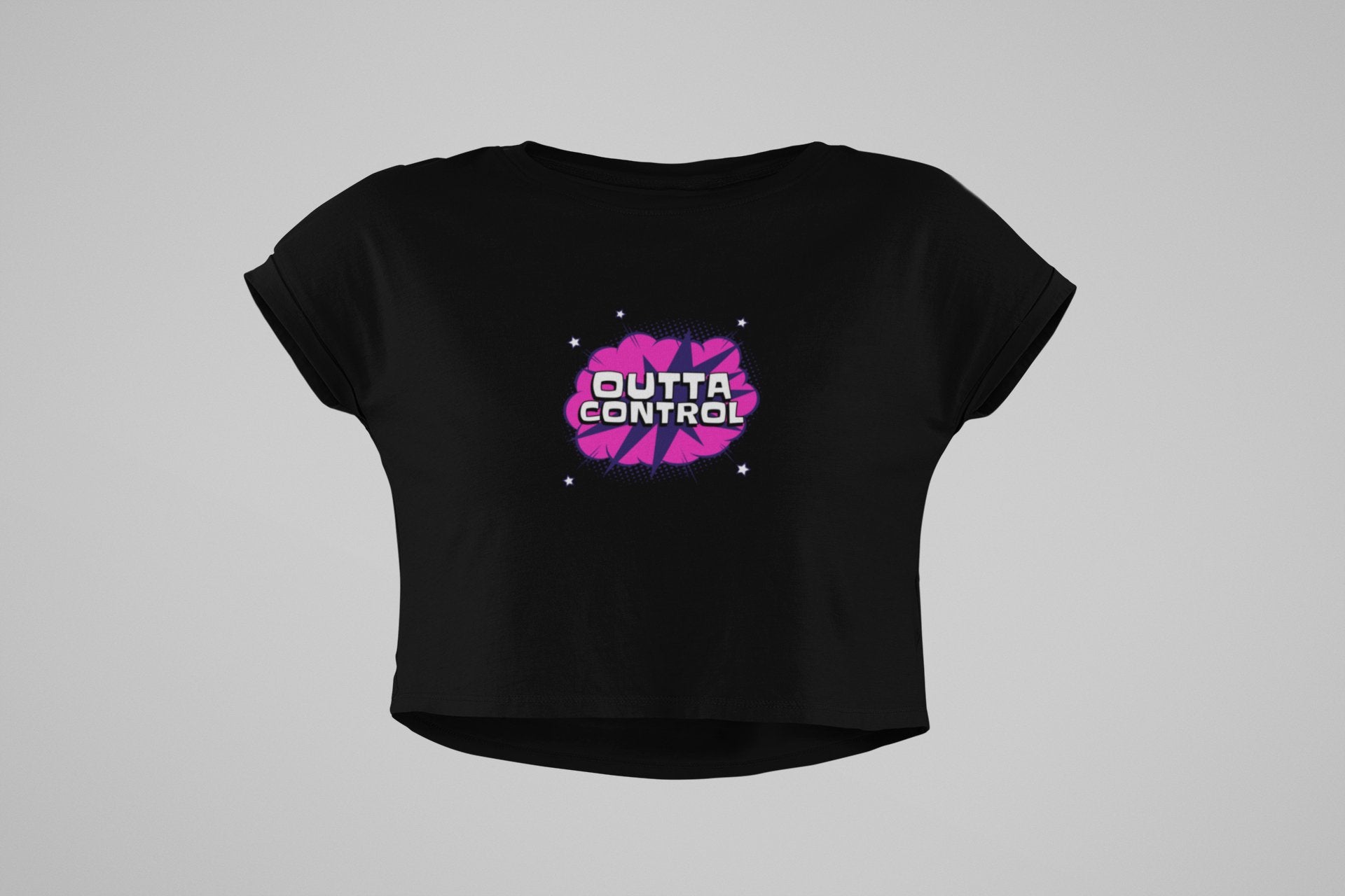 Outta Control Crop Top: Embrace the Wild Side in Style - Threadster World