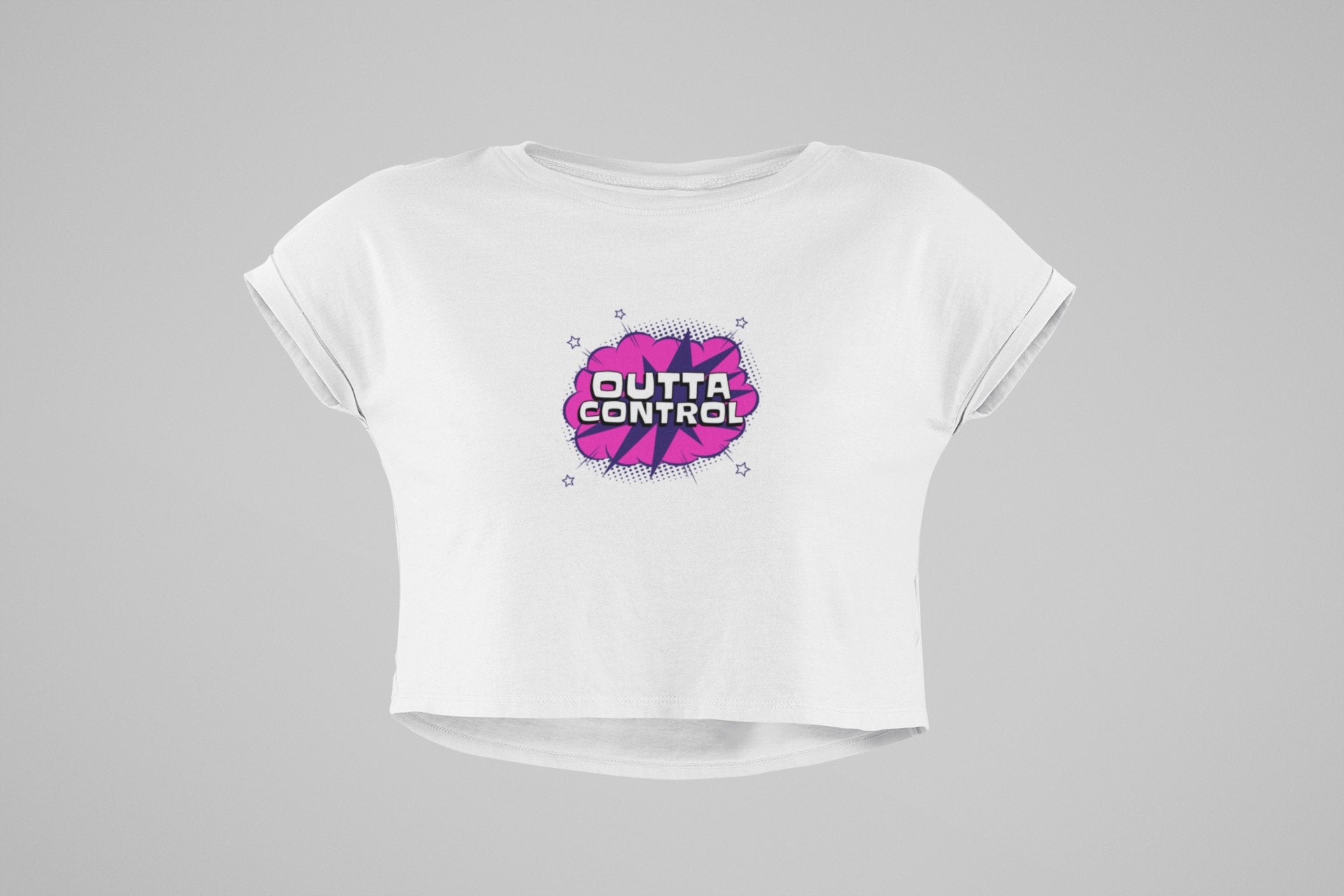 Outta Control Crop Top: Embrace the Wild Side in Style - Threadster World