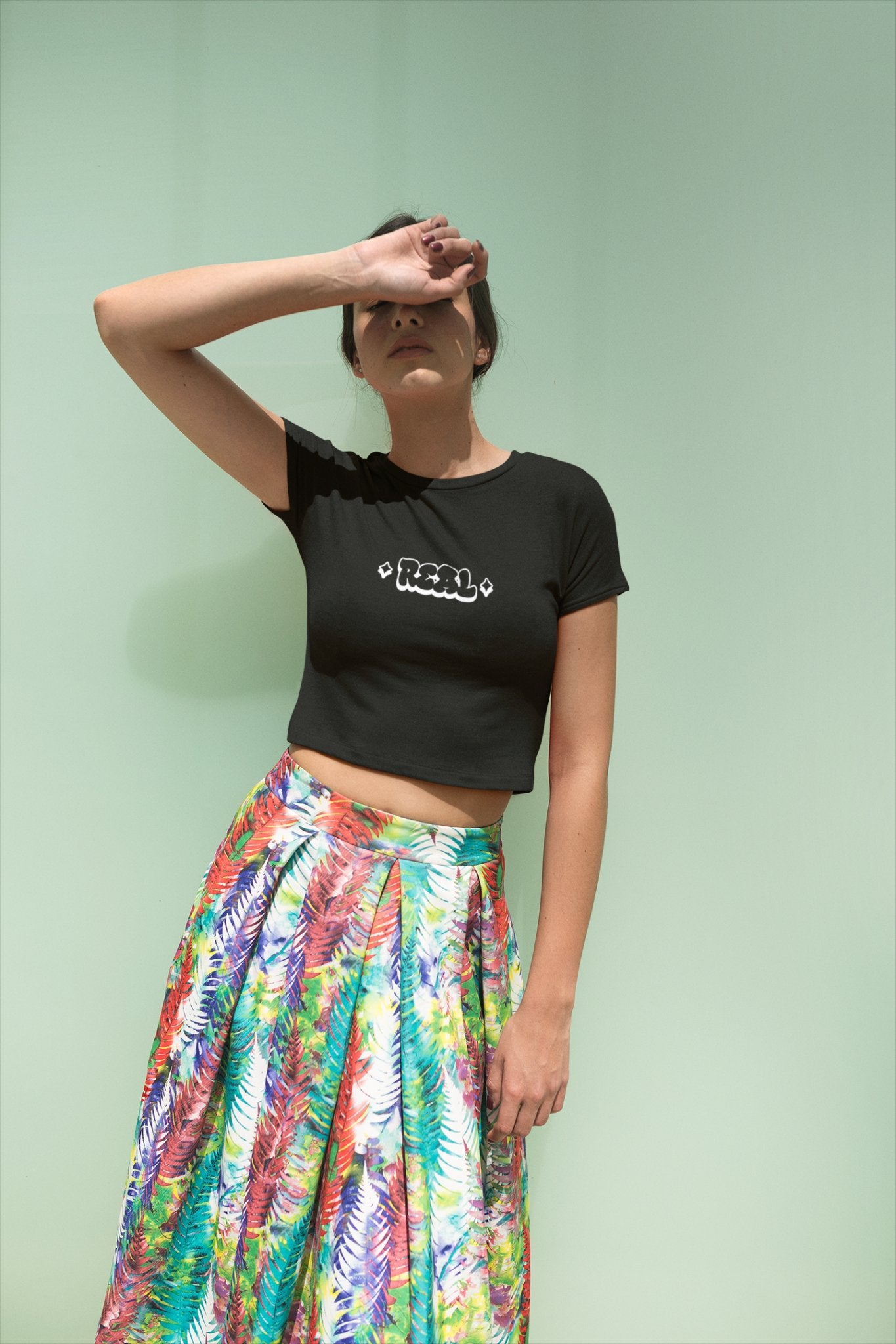 REAL Crop Top with ★Stars★ - Threadster World