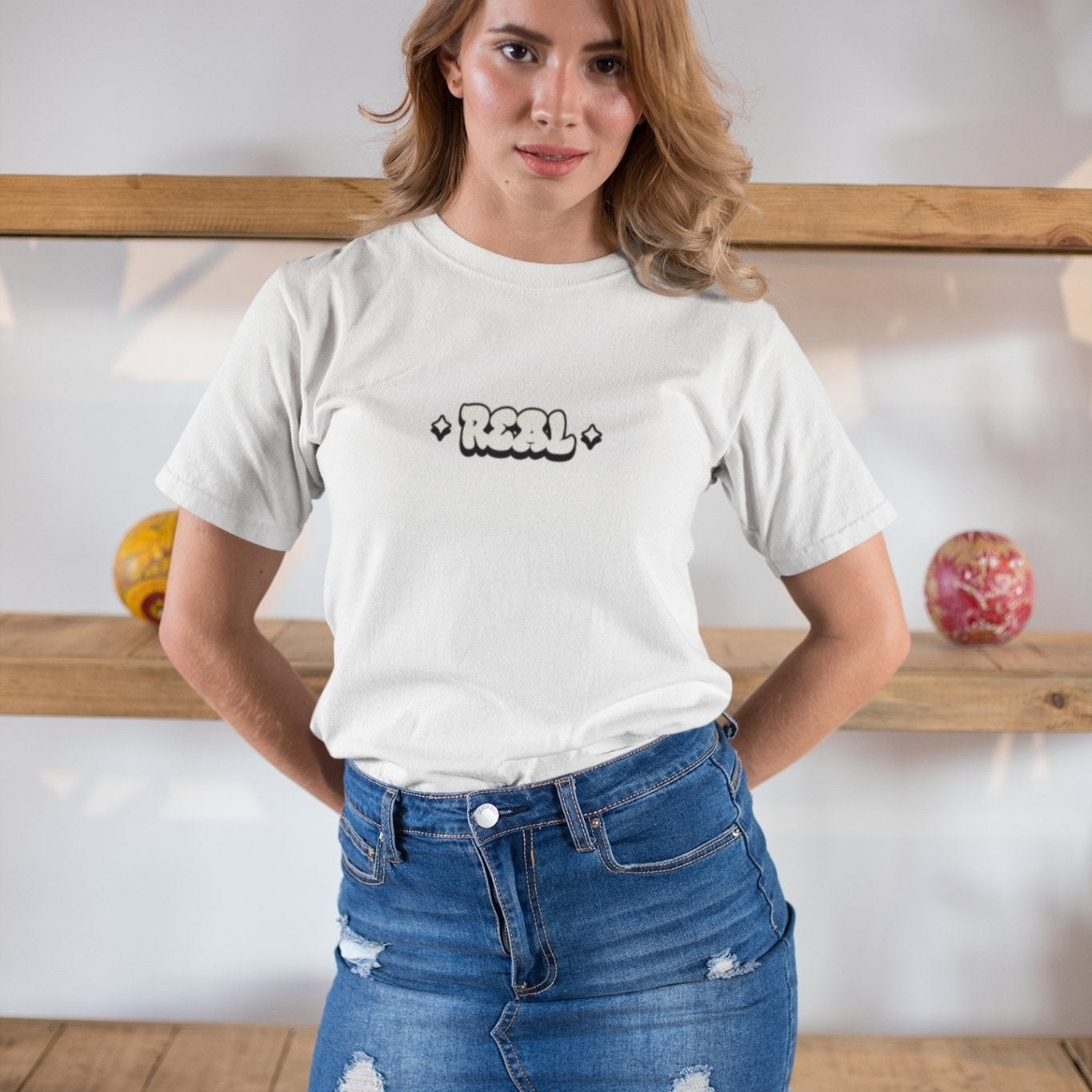 REAL Women's T-Shirt | Authentic Graphic Tee - Threadster World