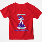 Space Time Dementia Women’s Tee – Astronaut in Hourglass Design - Threadster World