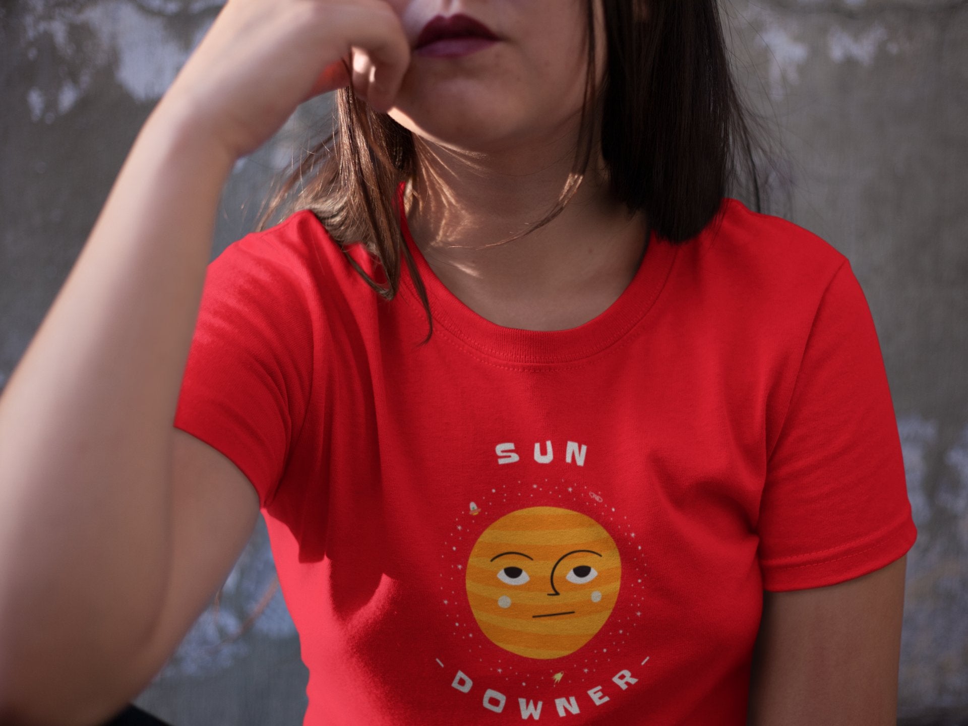 Sun Downer Women’s Tee – The Chill Vibes Edition - Threadster World