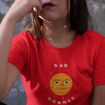 Sun Downer Women’s Tee – The Chill Vibes Edition - Threadster World