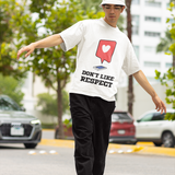 Don't Like, Respect The Vibe ! Oversized Men's Hip hop Tee