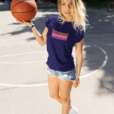 DRIBBLE CREW Women's Basketball T-Shirt - Trendy Casual & Comfortable