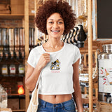 Tickle Pussycat Crop Top: Fun and Playful Fashion Statement - Threadster World