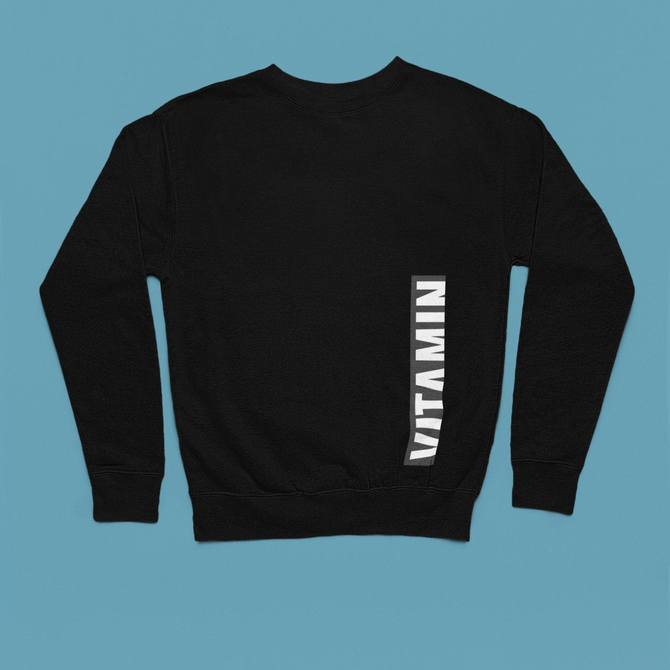 Vitamin Urban Women's Sweatshirt | Unique Vertical Chopped Design - Threadster World