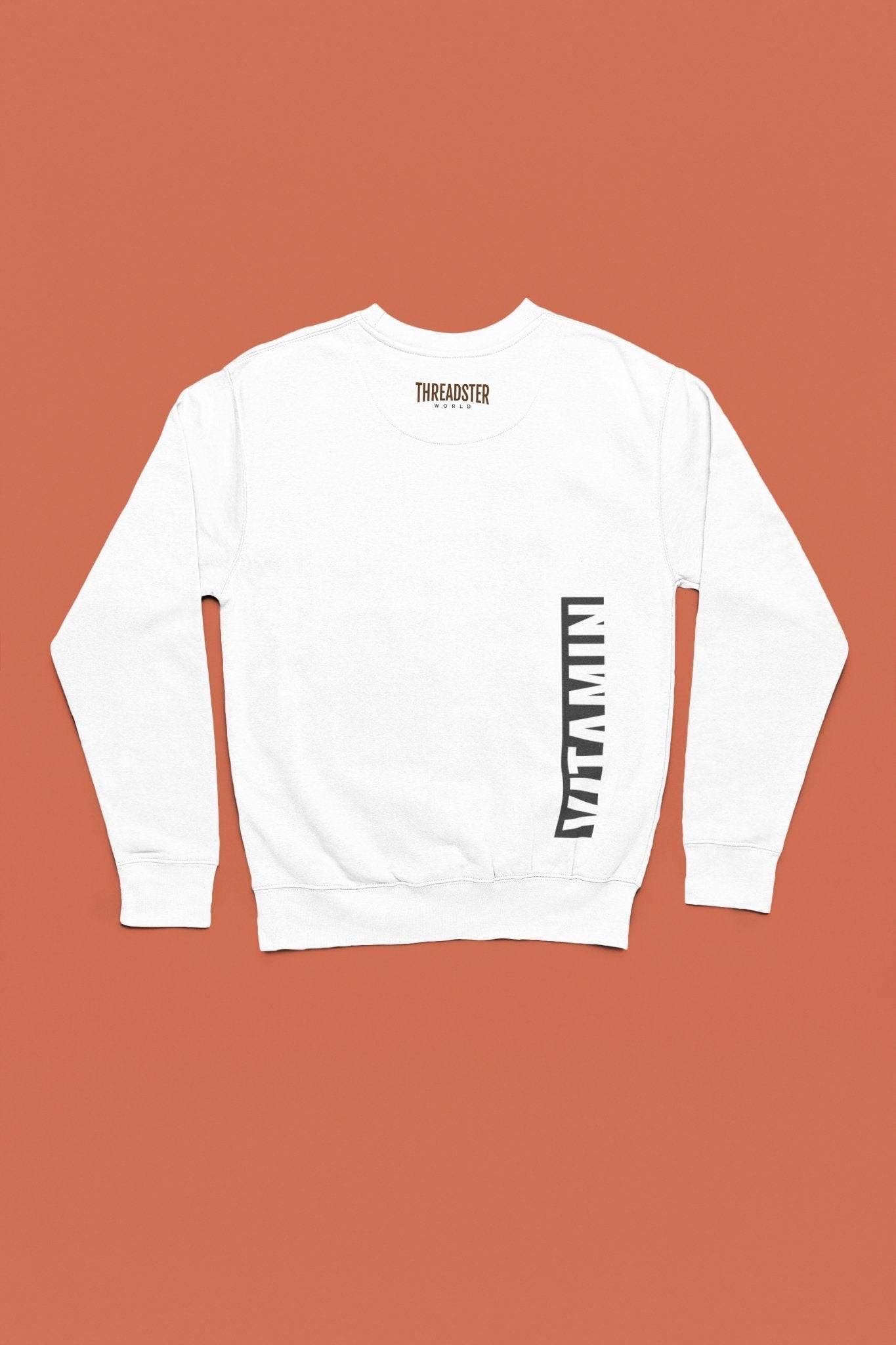 Vitamin Urban Women's Sweatshirt | Unique Vertical Chopped Design - Threadster World