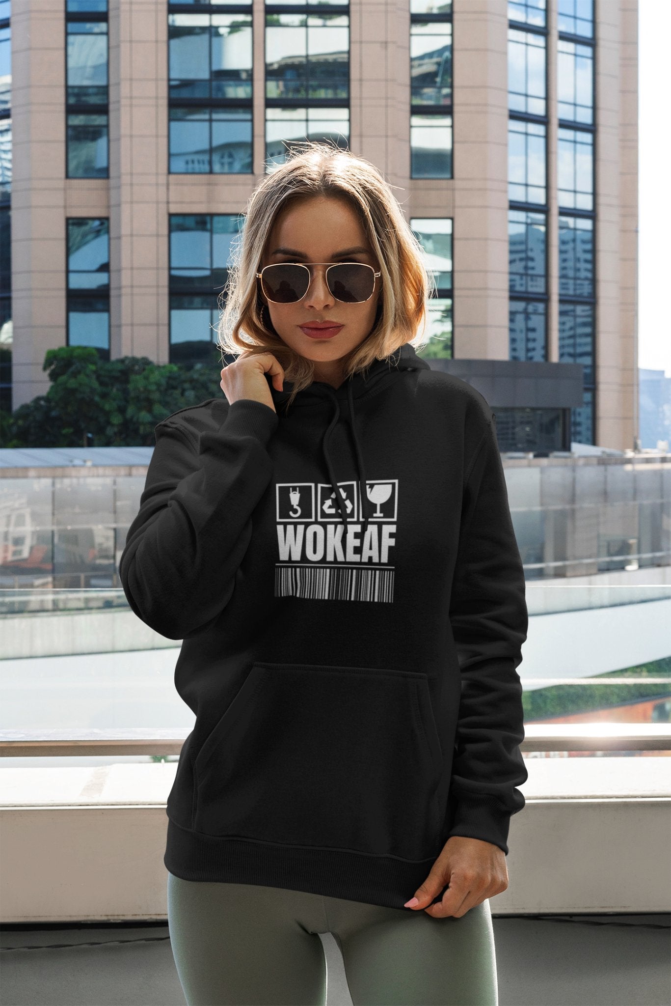 WOKEAF Hoodie - Wear Your Wokeness - Threadster World