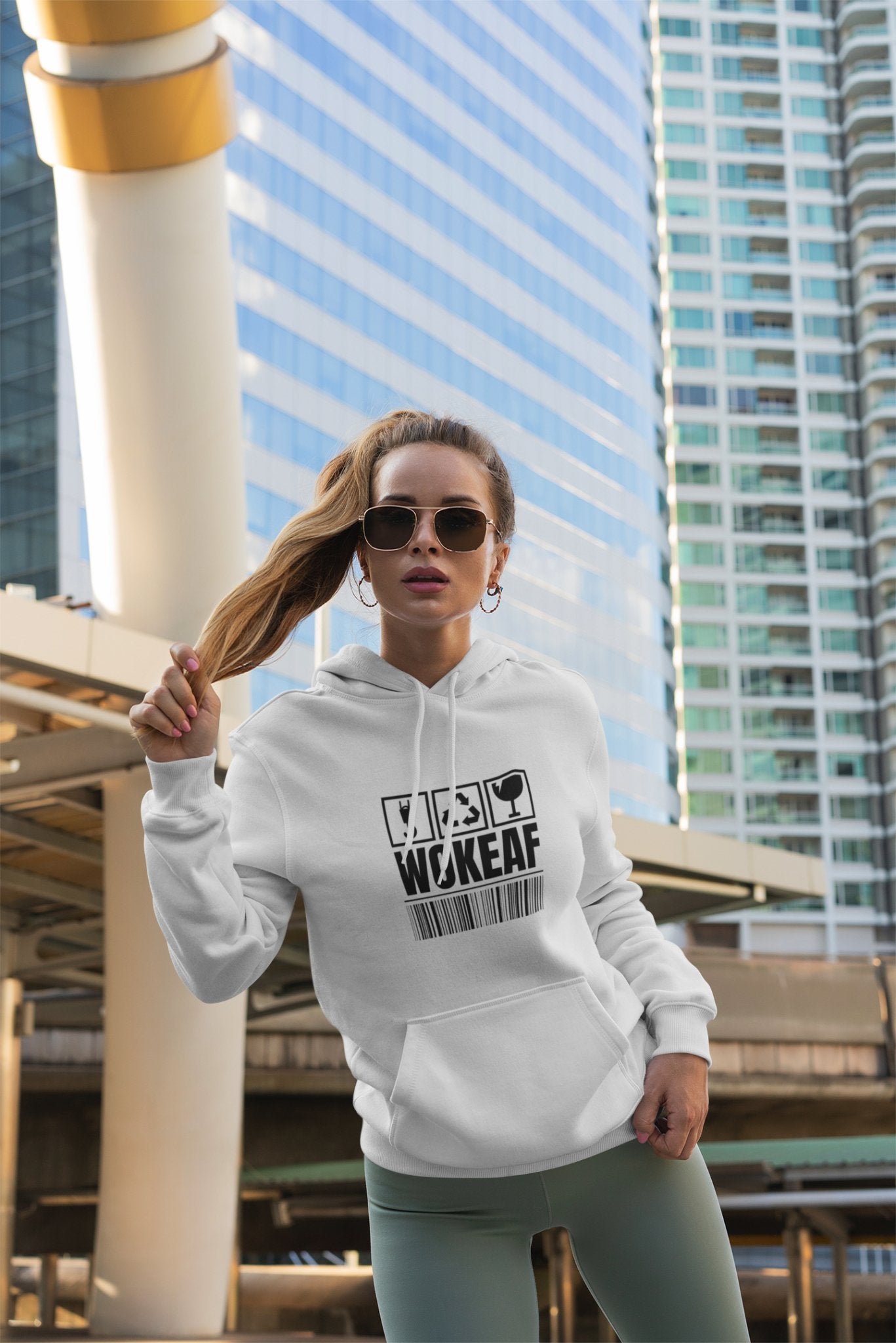 WOKEAF Hoodie - Wear Your Wokeness - Threadster World