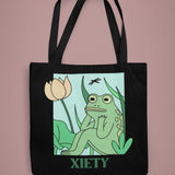 Xiety Frog Tote Bag: Embrace the Anxious Vibes in Style - Threadster World